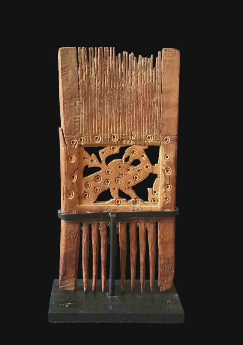 Coptic Comb, Byzantine Period, Egypt 4th - 7th Century -photo-1