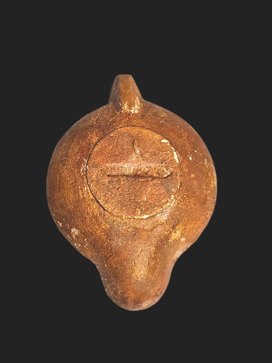 Roman Oil Lamp, Mediterranean Basin, 2nd Early 3rd Century Ad-photo-2