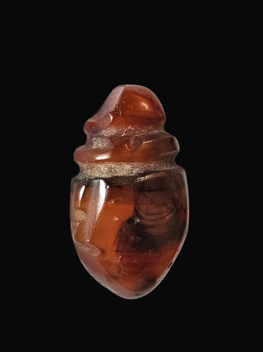 Egyptian Amulet, Heart Ib, New Kingdom, Egypt, 1550–1070 Bc