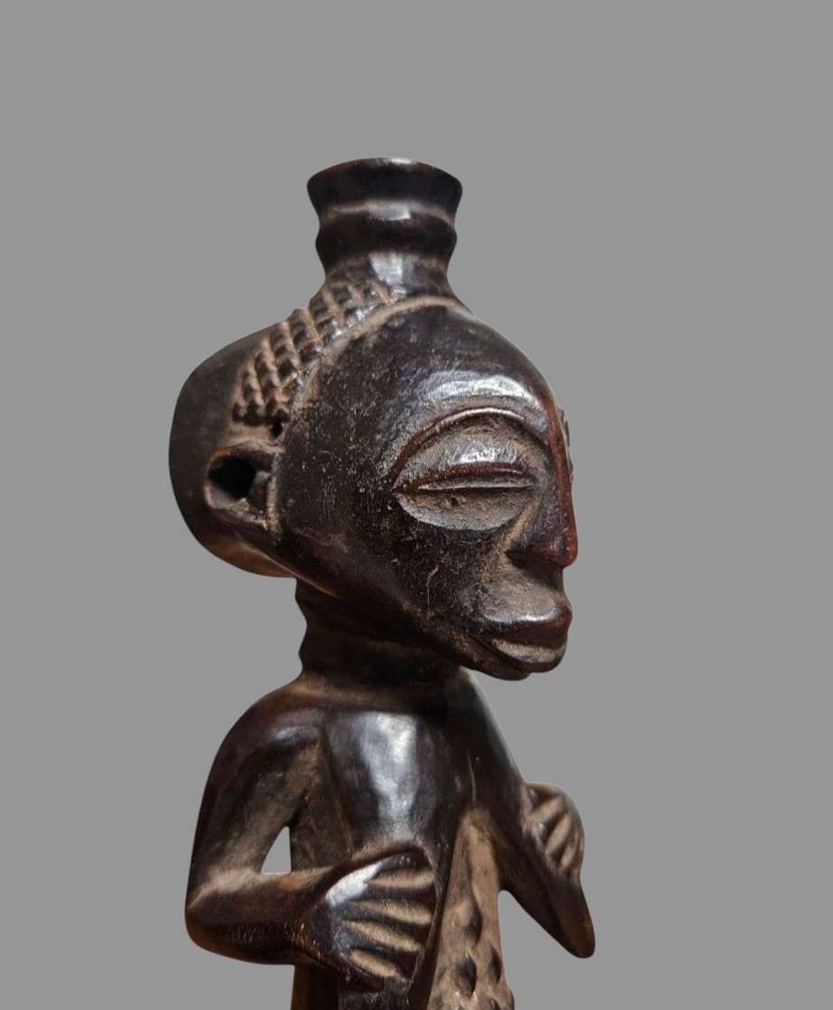 Divination Calabash - Luba - Drc - Early 20th Century - Primitive / Tribal / African Art-photo-2