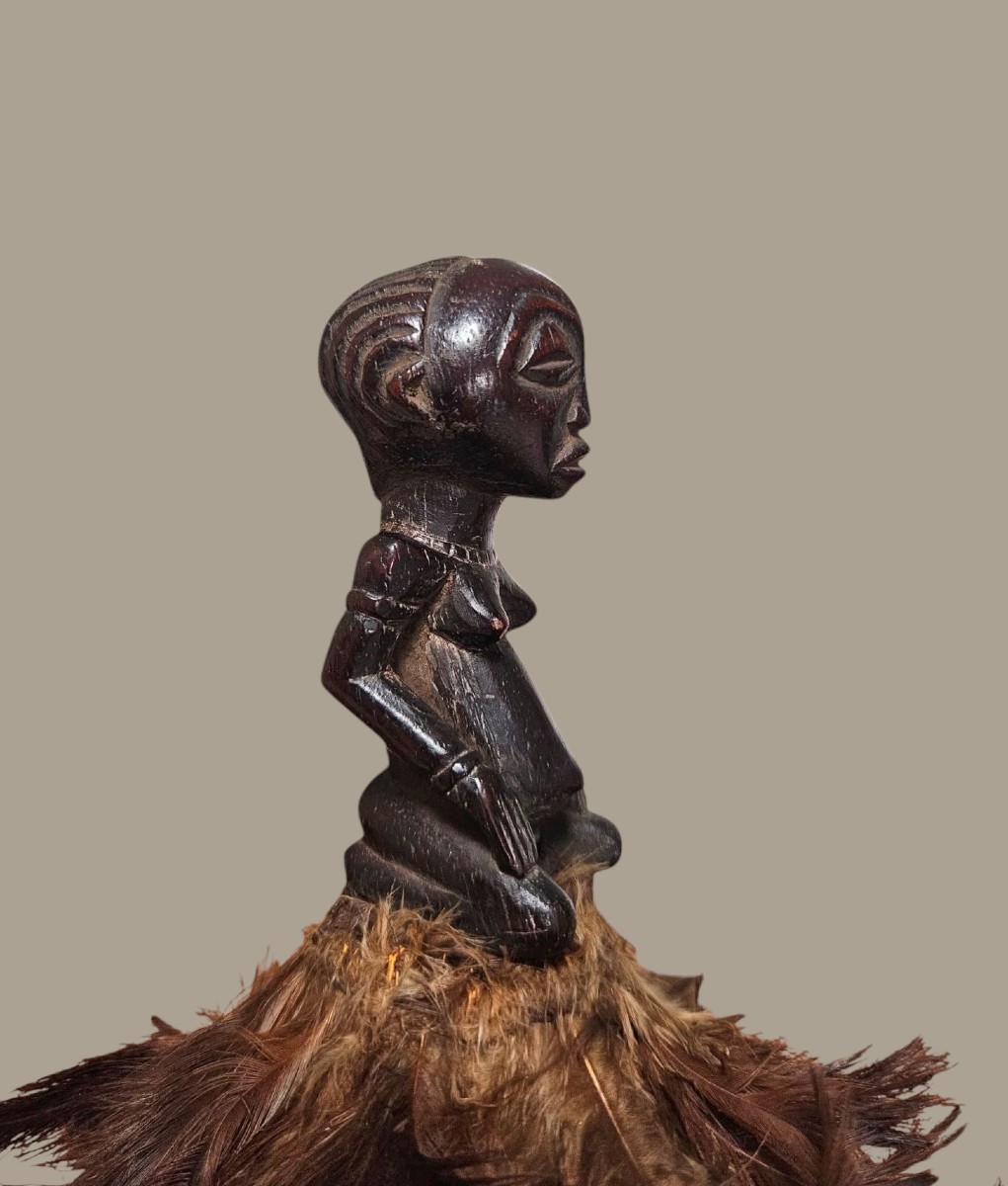 Calebasse De Divination – Luba – République Démocratique Du Congo – Première Moitié XXe -photo-4