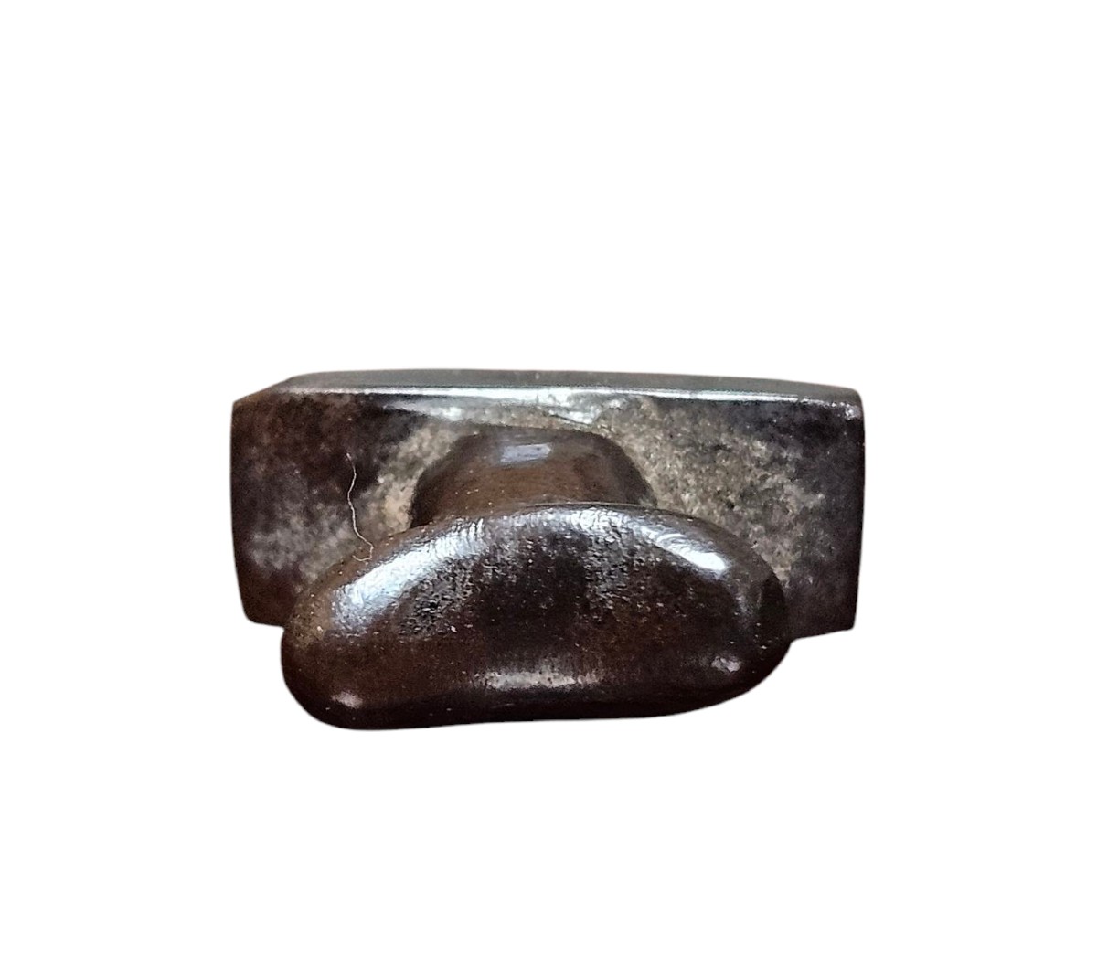 Egyptian Amulet, Headrest, New Kingdom, Egypt, 1550–1070 Bc.-photo-1