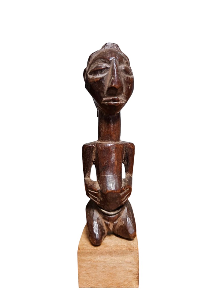 Statuette Bankishi - Luba - Rdc - Début XXe - Art Primitif / Tribal-photo-2