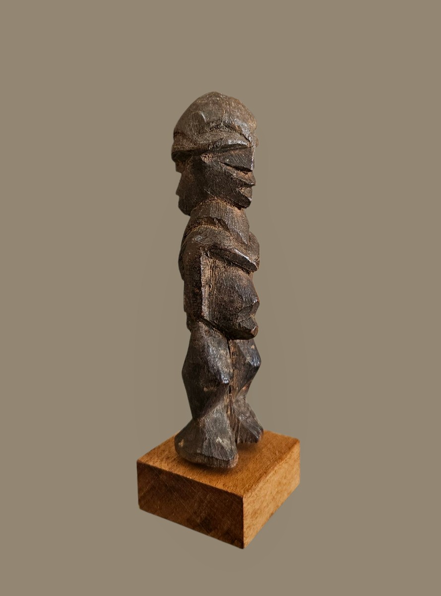 Figure Double Masculine Et Féminine – Lobi – Burkina Faso – Début XXe – Art Primitif / Tribal -photo-1