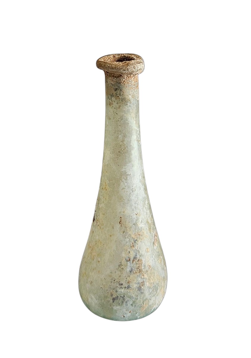 Small Roman Flask, 100 Bc – 200 Ad-photo-1