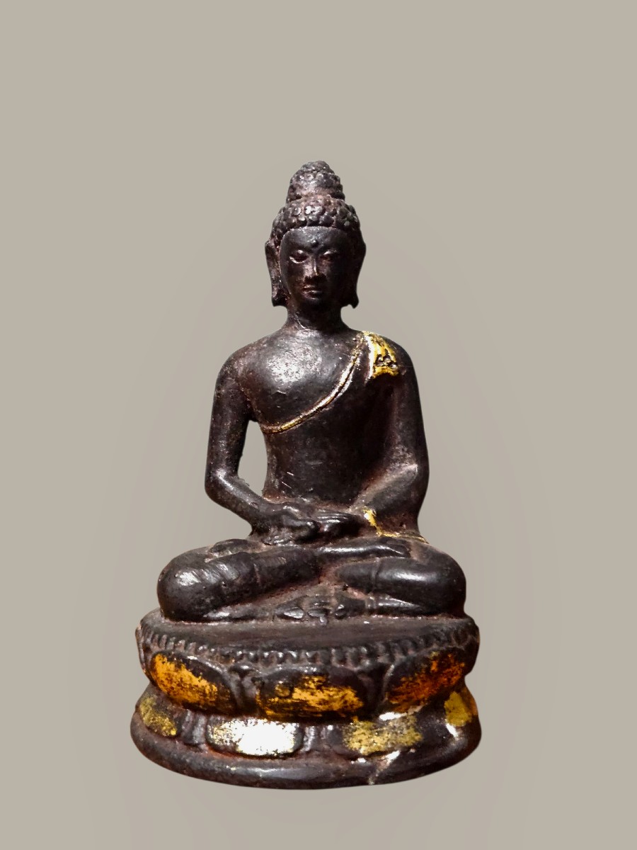 Antique Statuette Of The Buddha In Meditation – Laos Or Northern Thailand, 18th–19th Century