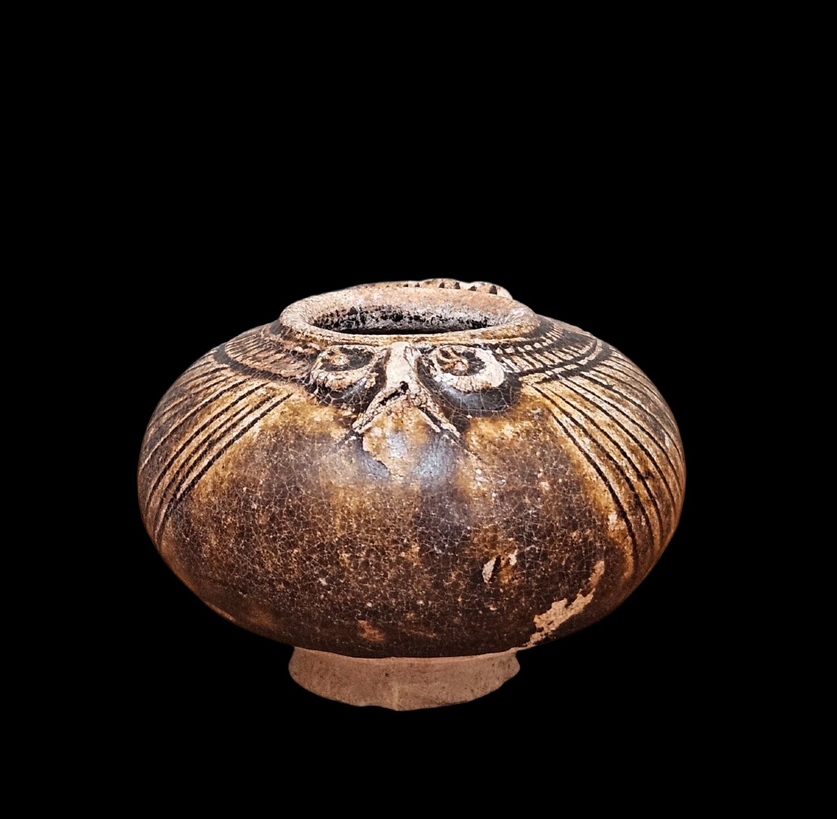 Pot à chaux khmer Cambodge XIIème siècle-photo-4