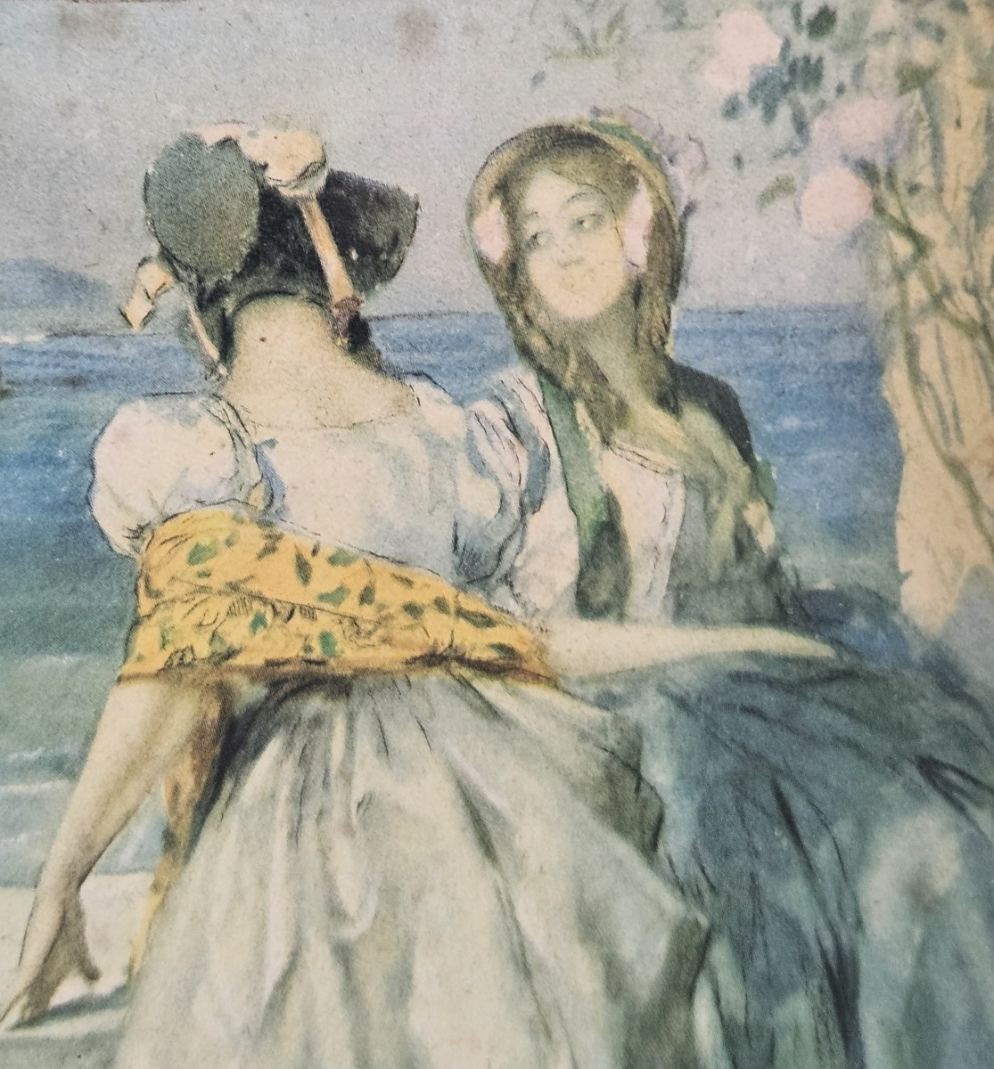 Two Elegant Women, Antoine Calbet (1860–1942), -photo-2