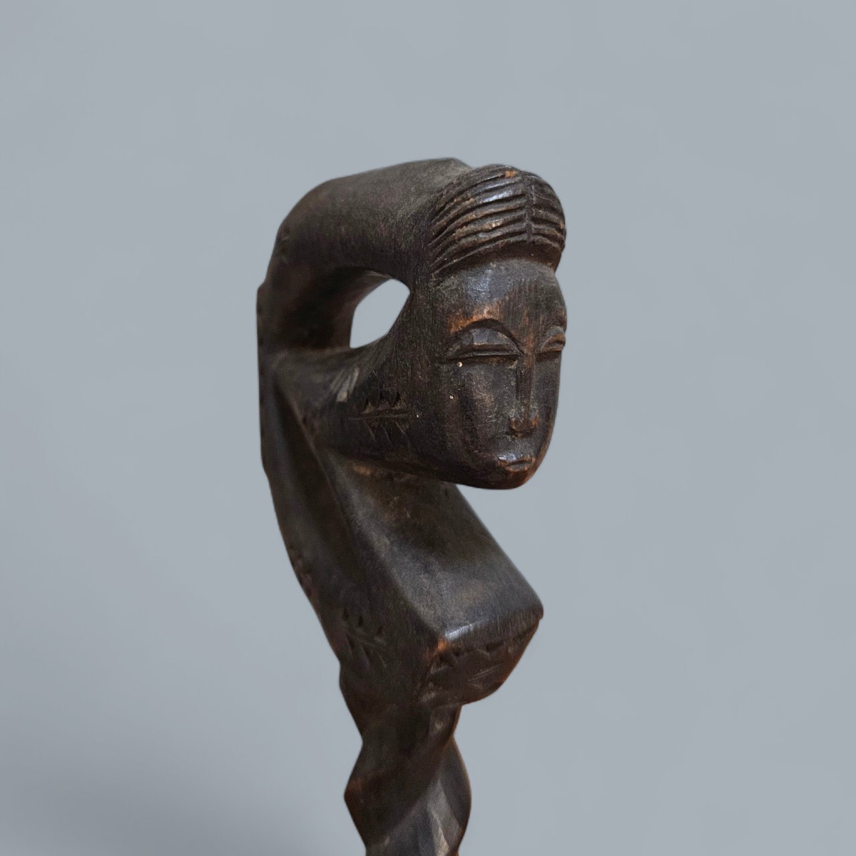 Marteau à musique Baoulé, République de Côte d’Ivoire, première moitié du XXe siècle.-photo-2