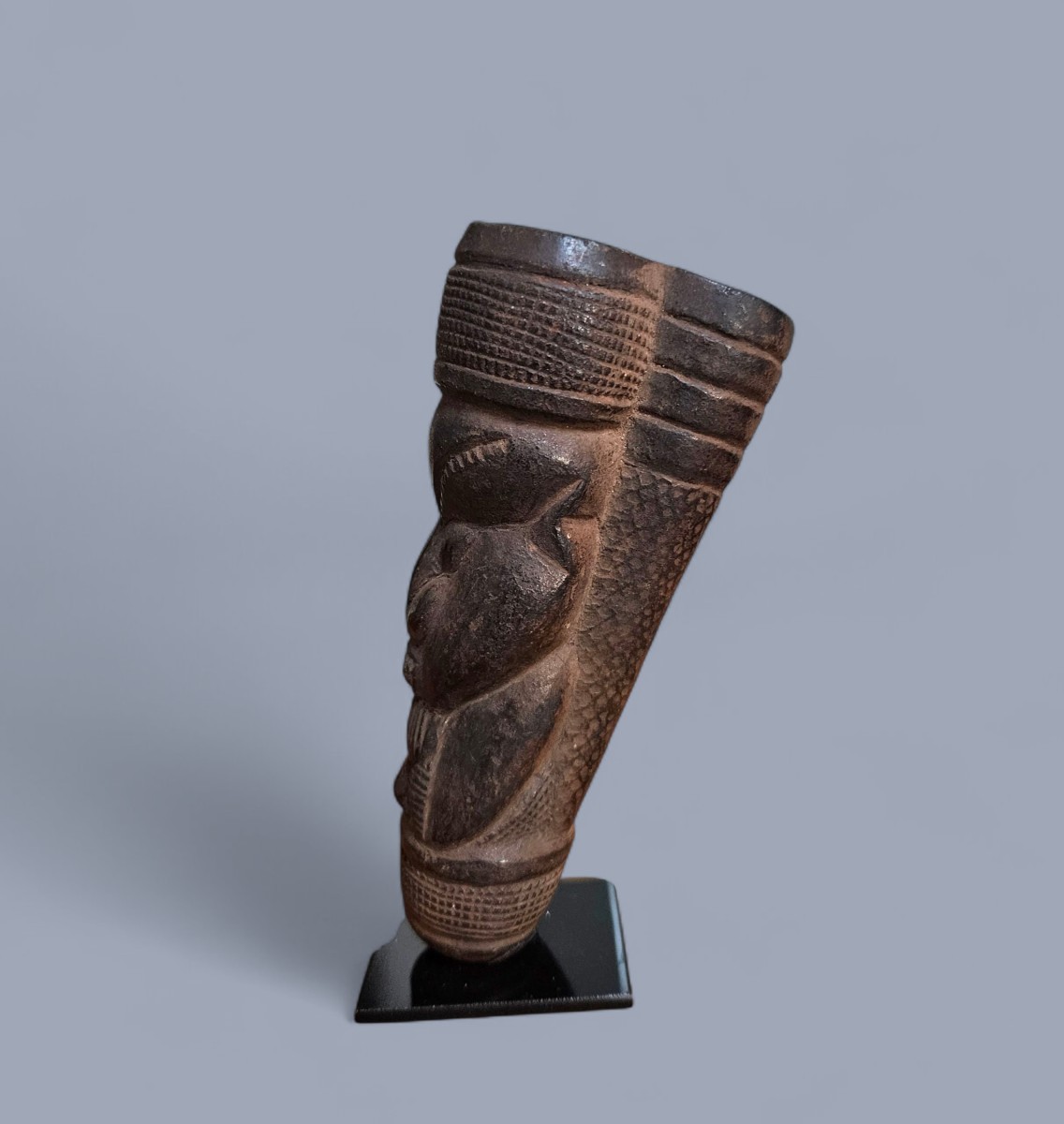 Bamileke Pipe Case, Cameroon, Early 20th Century.-photo-4