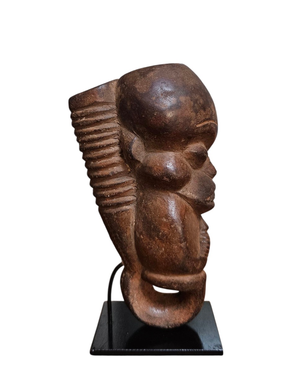 Bamileke Pipe Case, Cameroon, Early 20th Century.-photo-4