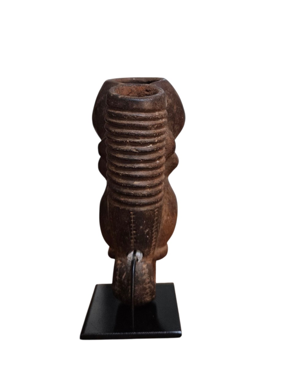 Bamileke Pipe Case, Cameroon, Early 20th Century.-photo-1