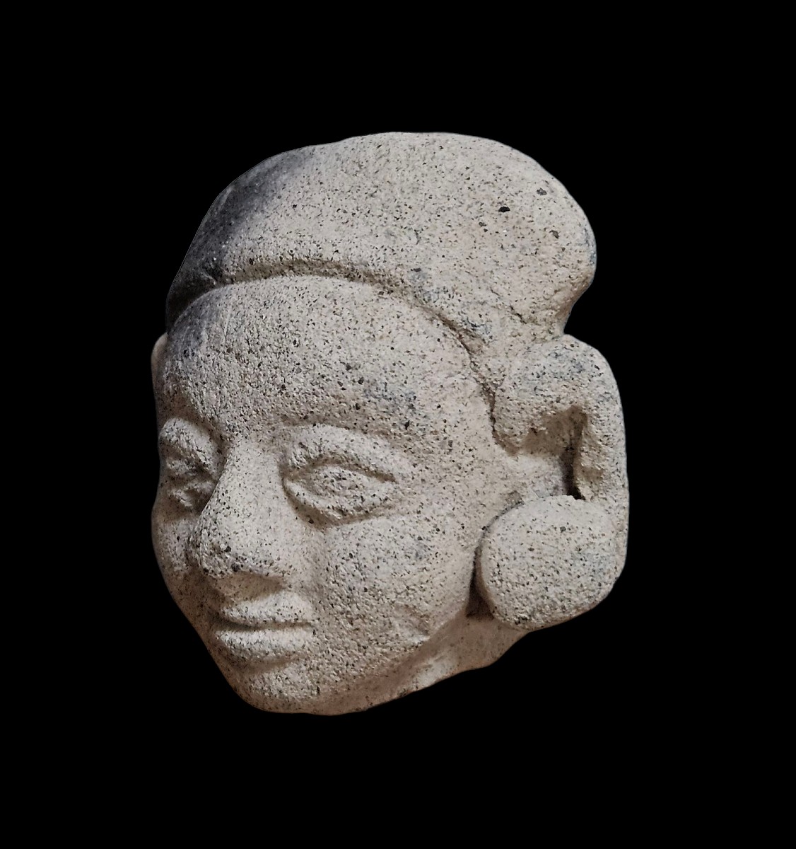 Head, Tumaco, Tolita Island, Border Between Ecuador And Colombia, 500 Bc-500 Ad-photo-3