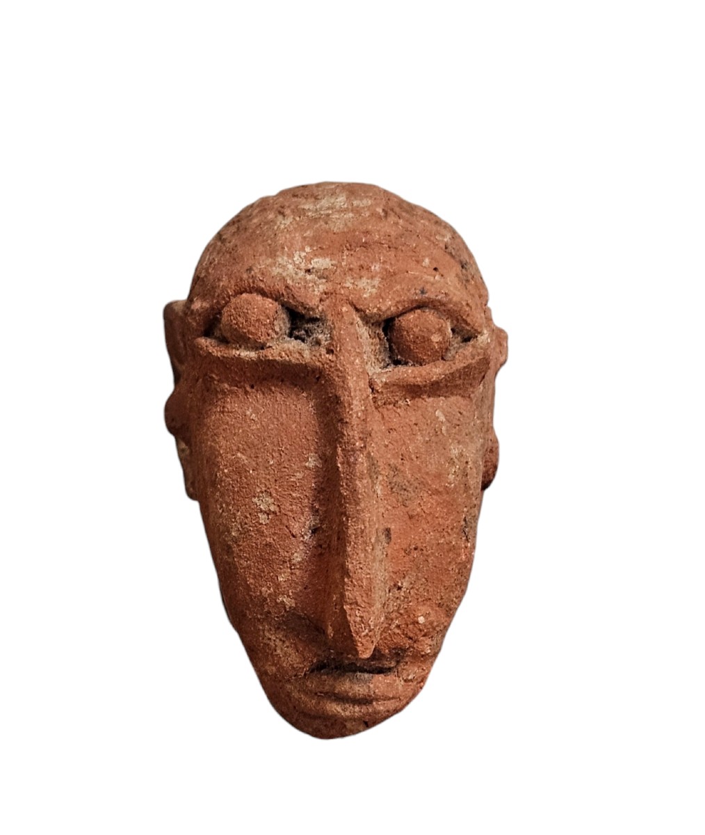 Falasha  Head Ethiopia, Aksum 400 To 700 Ad-photo-1