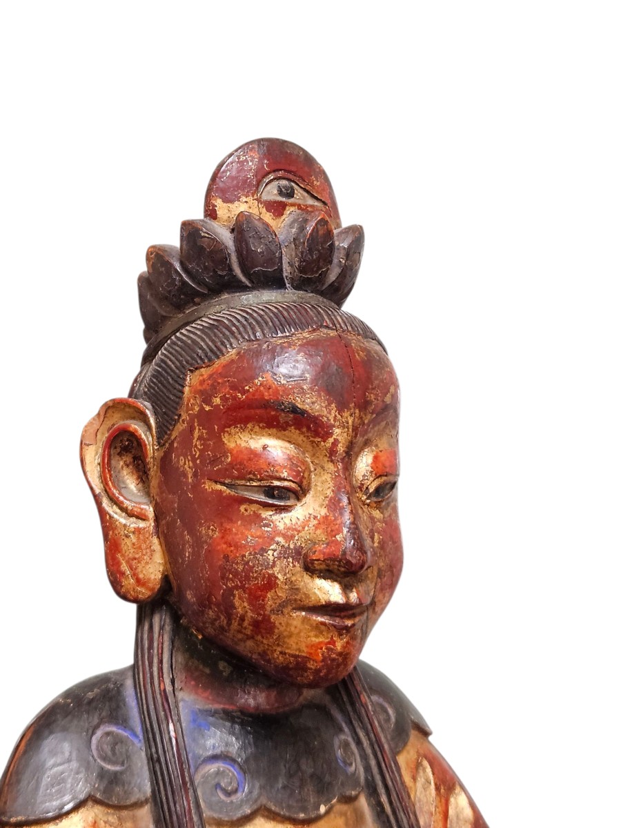 Guanyin   Chine, fin XIXᵉ siècle, dynastie Qing-photo-2