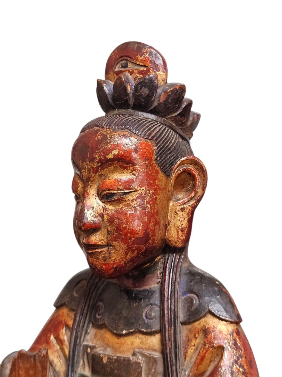 Guanyin   Chine, fin XIXᵉ siècle, dynastie Qing-photo-3