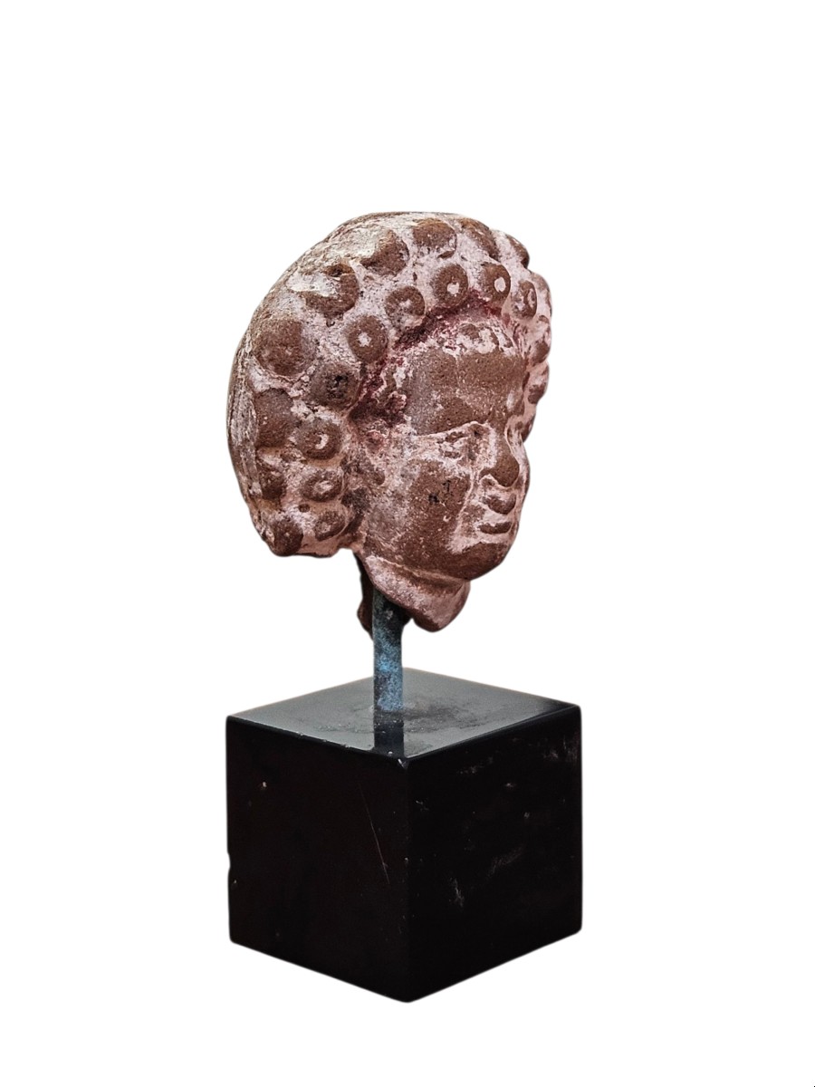 Female Head, Greco-roman Period, Mediterranean Basin, 300–200 Bc.-photo-4