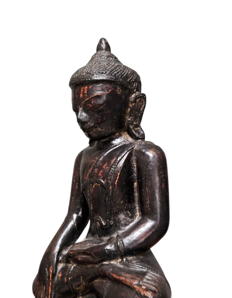 Buddha Statuette, Burma (or Laos), Late 19th – Early 20th Century.-photo-3