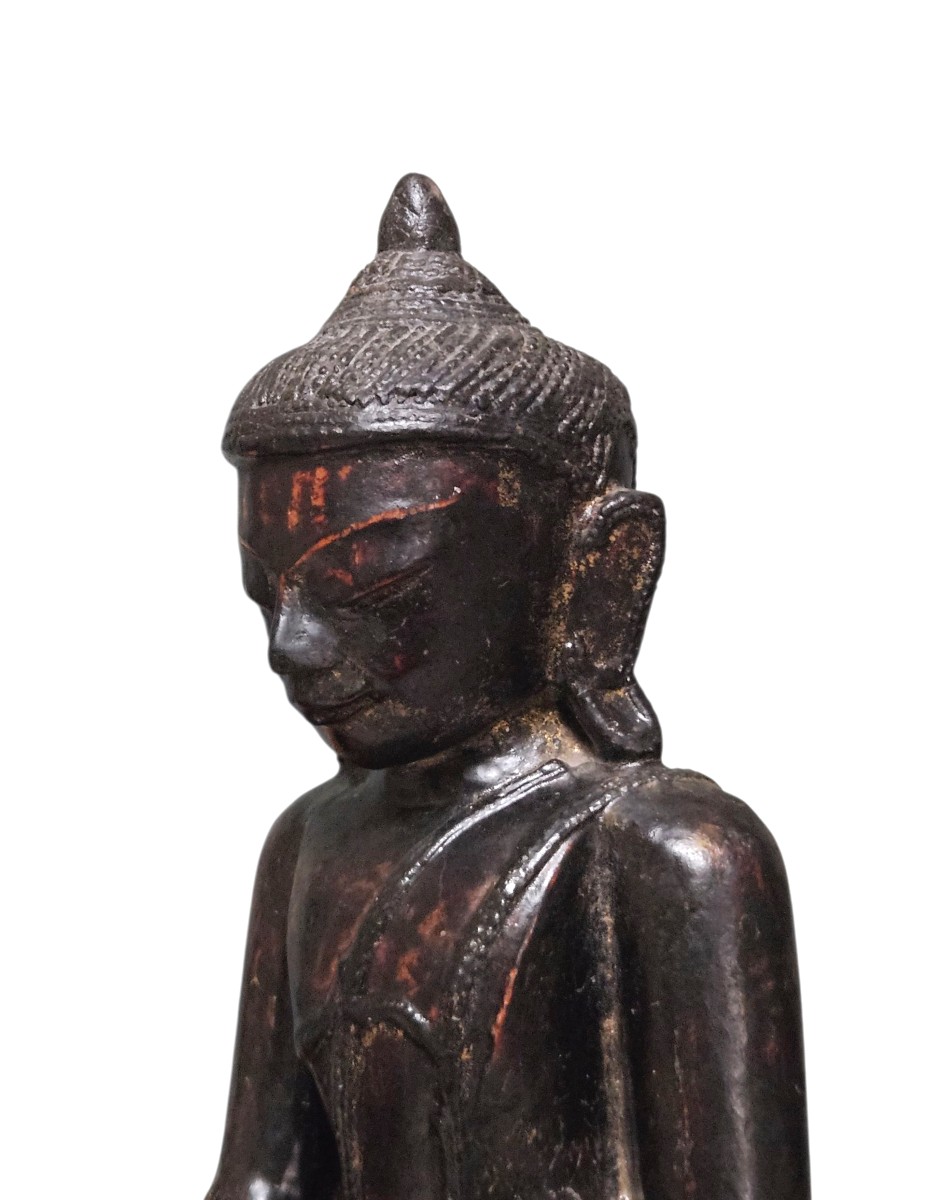 Buddha Statuette, Burma (or Laos), Late 19th – Early 20th Century.-photo-5