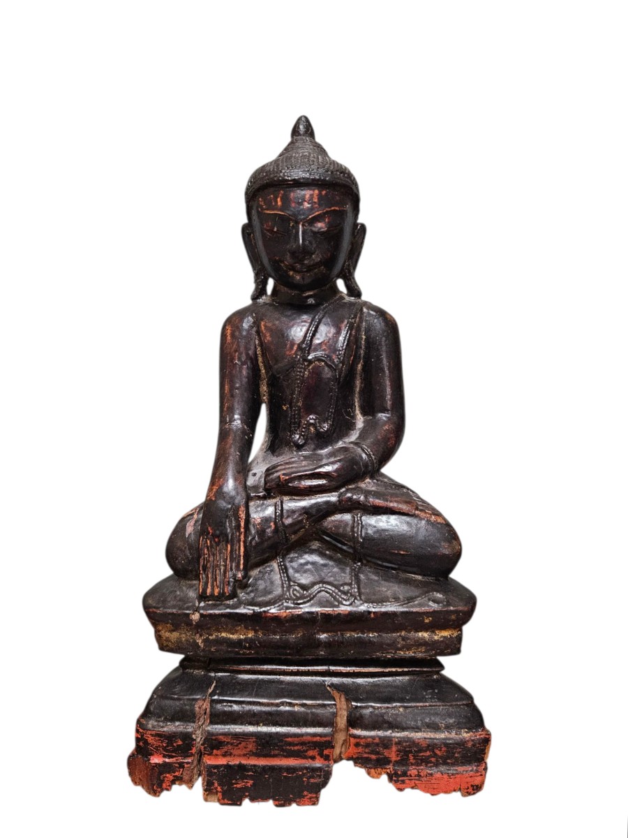 Buddha Statuette, Burma (or Laos), Late 19th – Early 20th Century.