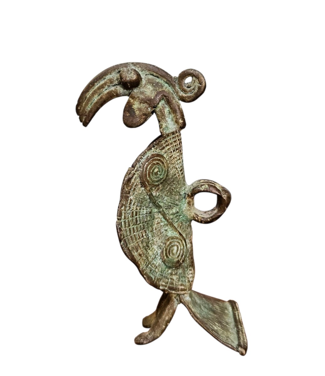 Tussian Pendant, Burkina Faso, 19th Century Or Earlier.-photo-2