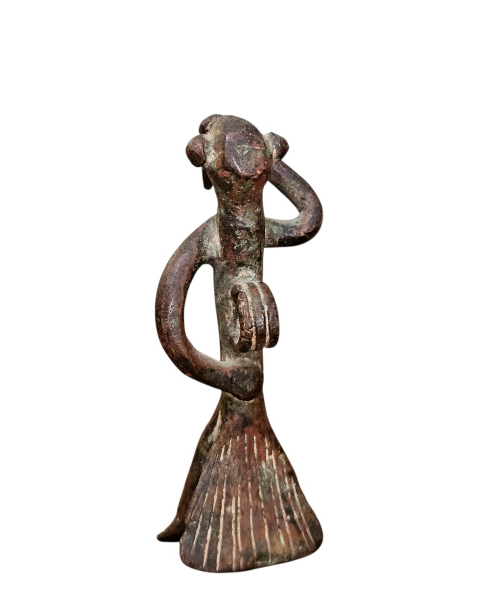 Pendentif "homme oiseau"  Tussian, Burkina Faso. XIXe siècle ou antérieur.-photo-4