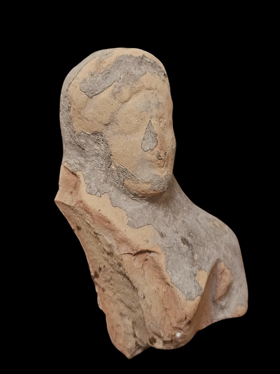 Bust Of The Goddess Demeter, Greece, Hellenistic Period, 6th – 5th Century Bc.-photo-4