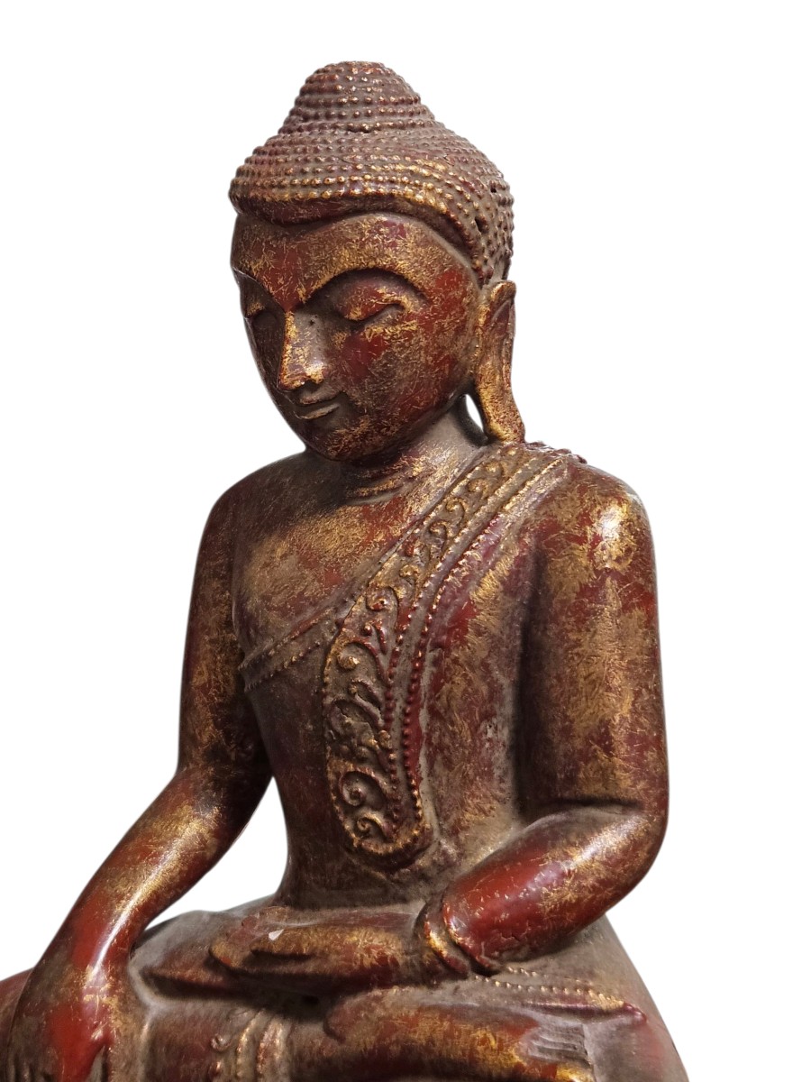 Bouddha Thaïlande seconde moitié du XIXème siècle-photo-5