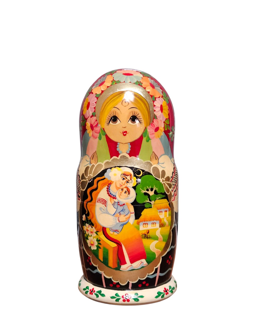 10 poupées Matriochka année 2003-photo-2