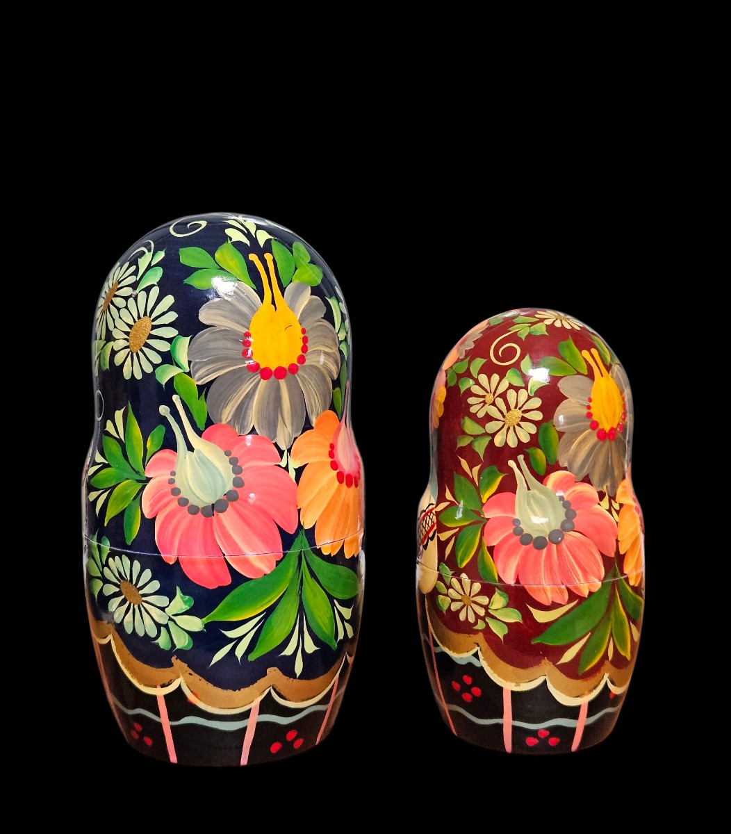 10 poupées Matriochka année 2003-photo-1