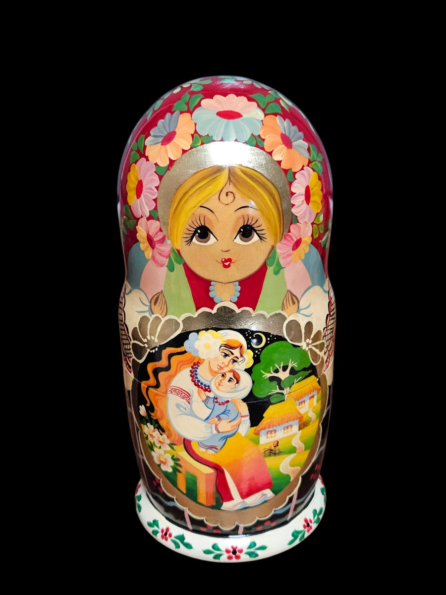 10 poupées Matriochka année 2003-photo-5