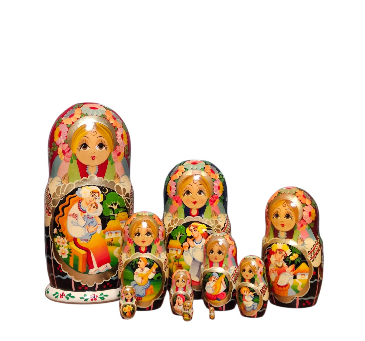 10 poupées Matriochka année 2003-photo-6