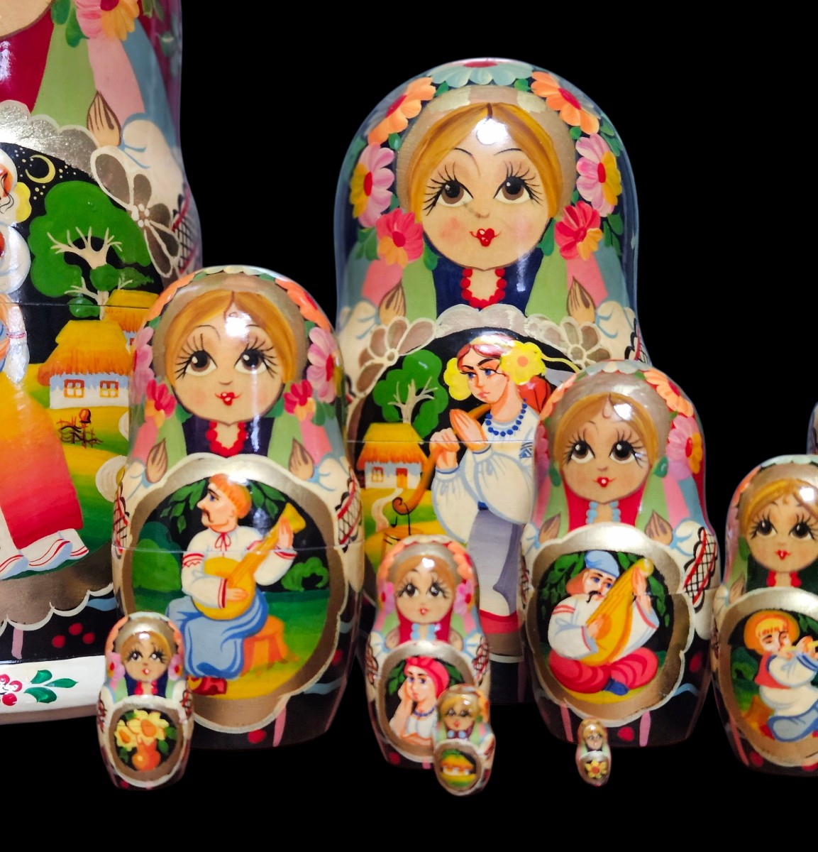 10 poupées Matriochka année 2003-photo-7