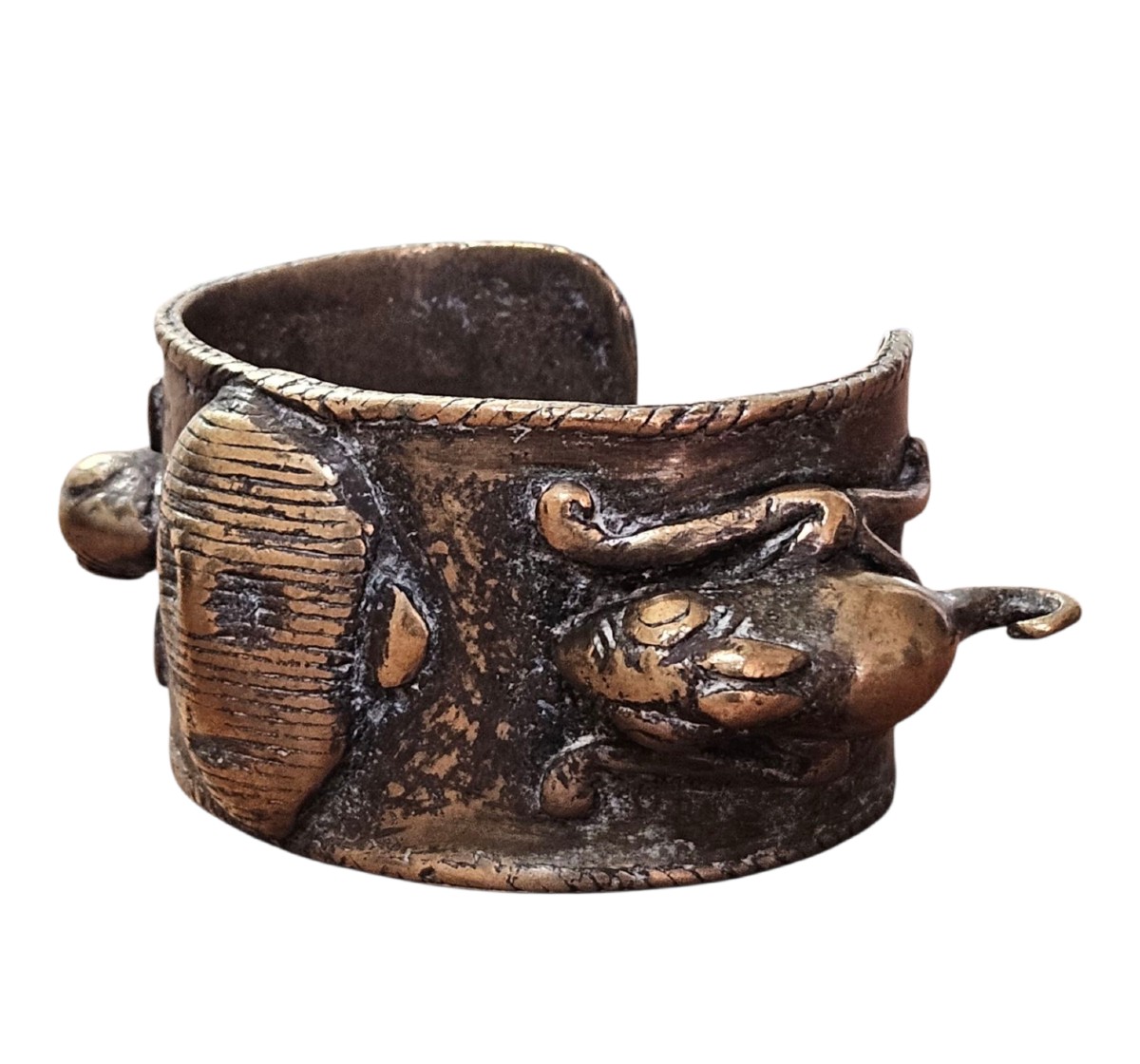 Bracelet AKAN, Côte d’Ivoire – Ghana, XIXe siècle.-photo-3