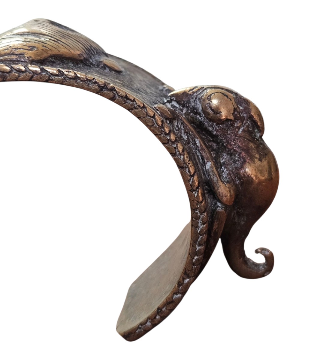 Bracelet AKAN, Côte d’Ivoire – Ghana, XIXe siècle.-photo-3