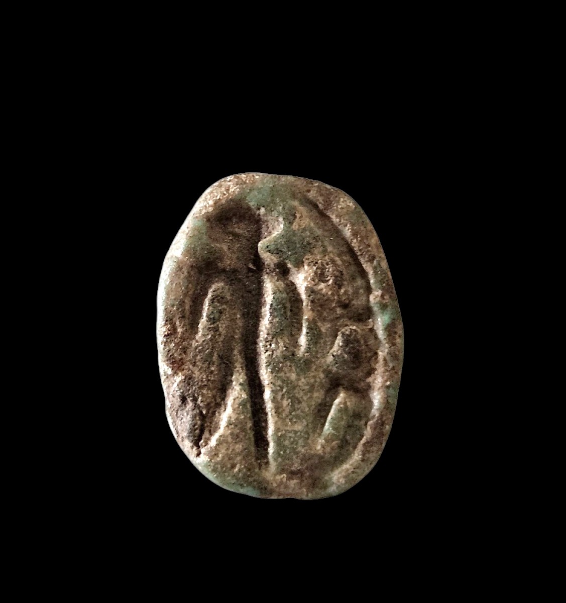 Stone Scarab From Egypt, Late Middle Kingdom/early New Kingdom, Circa 1750–1500 Bc-photo-1