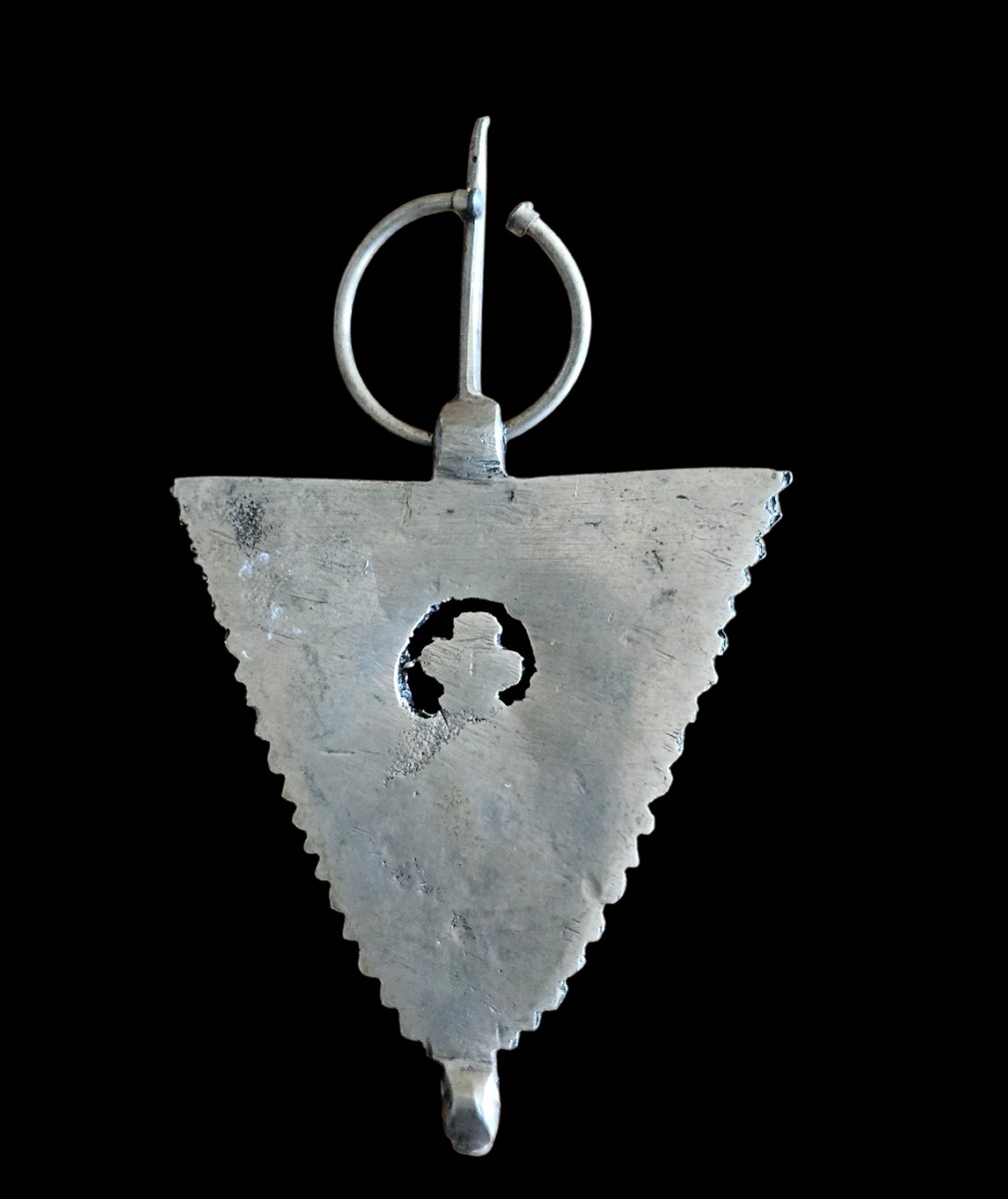 Fibule Maroc, Sud marocain (Skoura – Dadès – Ouarzazate), fin XIXᵉ – début XXᵉ siècle.-photo-2