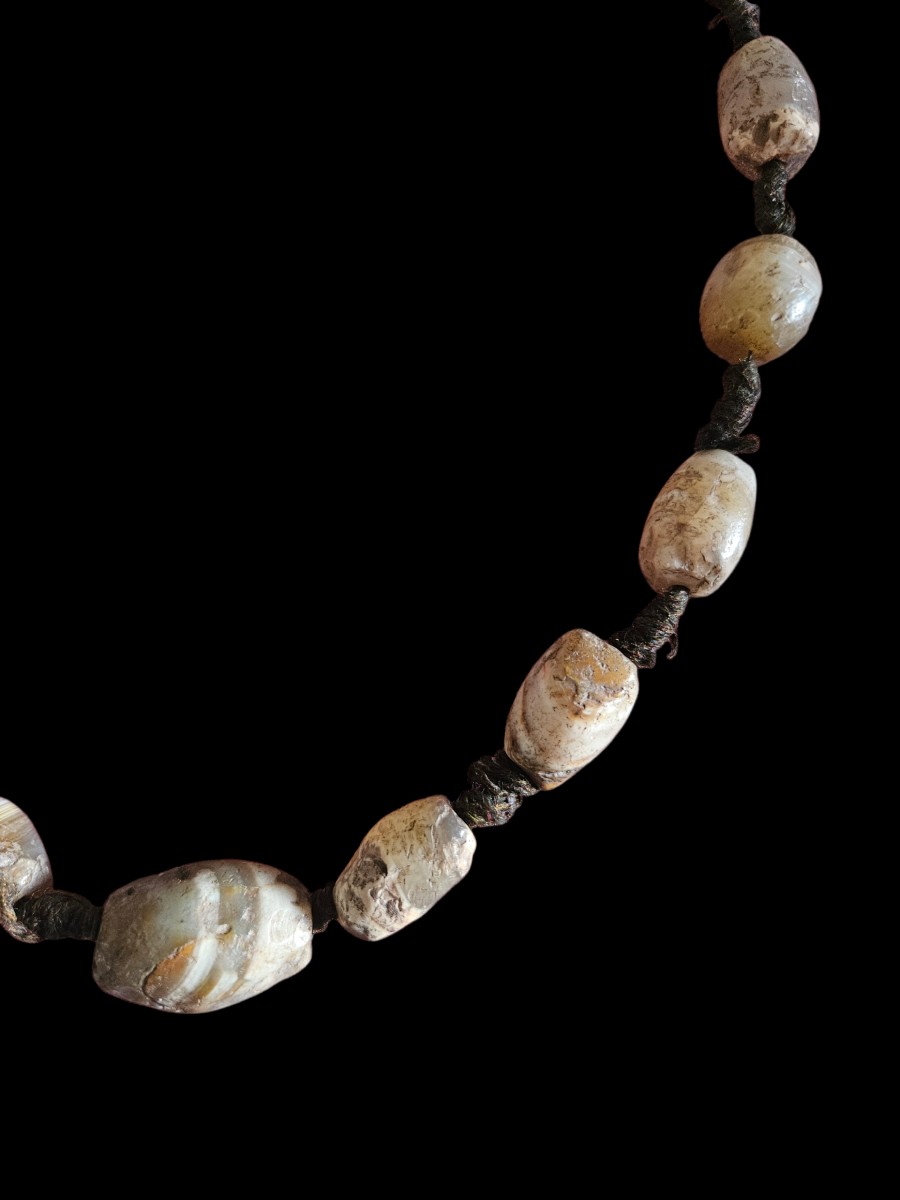 Late Neolithic/early Bronze Age Beaded Necklace, England, Somerset (3000–2000 Bc)-photo-4