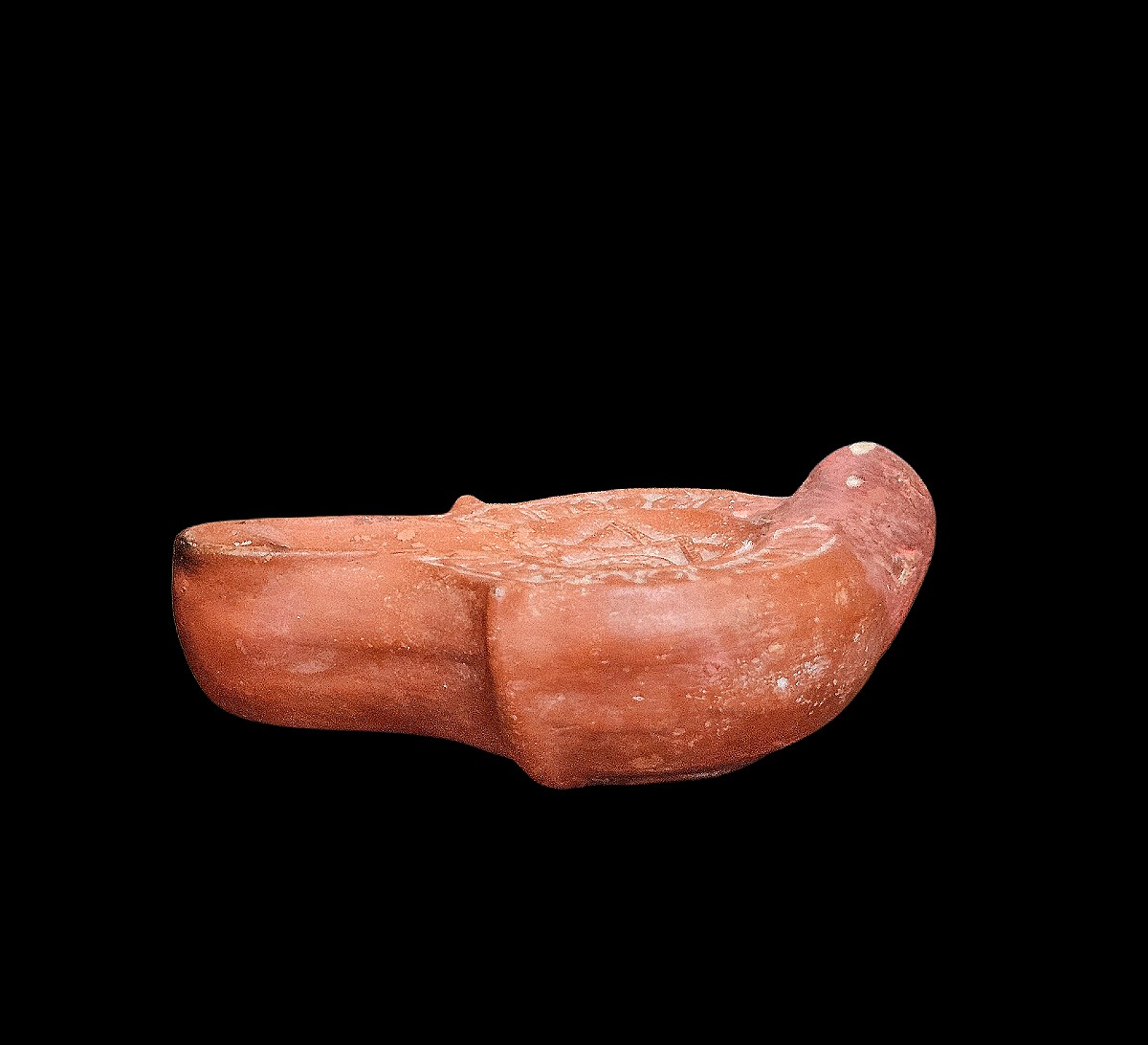 Christian Oil Lamp, Late Roman Period, Mediterranean Basin, 4th–6th Century Ad.-photo-3