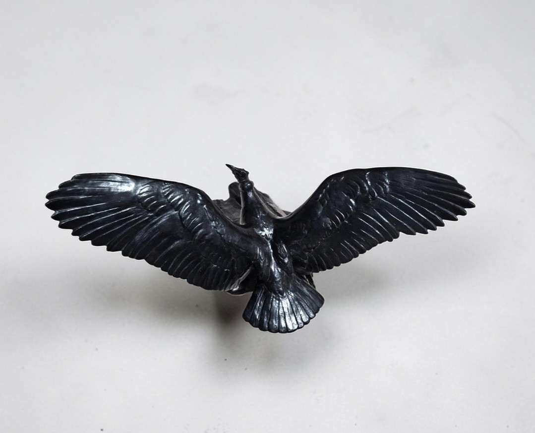 Maximilien Fiot (1886–1953), Condor des Andes, bronze à la cire perdue, Susse Frères, vers 1925-photo-3