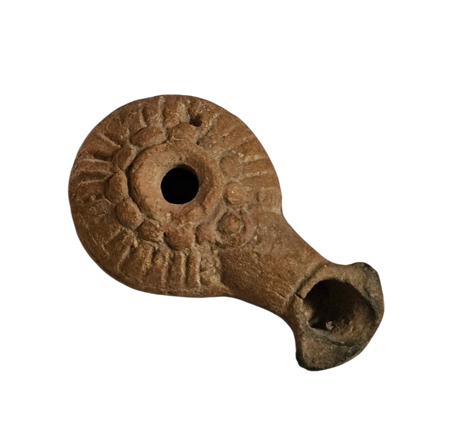 Egyptian Oil Lamp, Type Similar To Cahn-klaiber 3.1.6 Egypt, Late 2nd – 1st Century Bc-photo-3