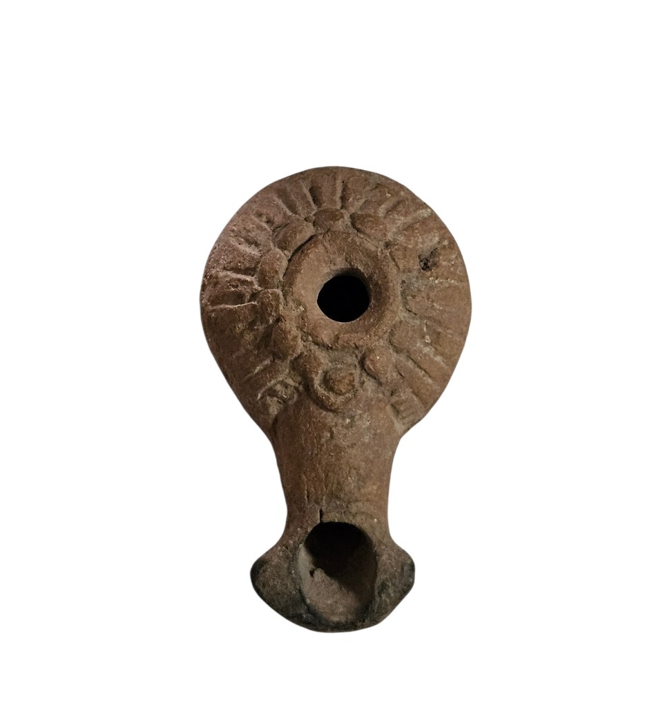 Egyptian Oil Lamp, Type Similar To Cahn-klaiber 3.1.6 Egypt, Late 2nd – 1st Century Bc