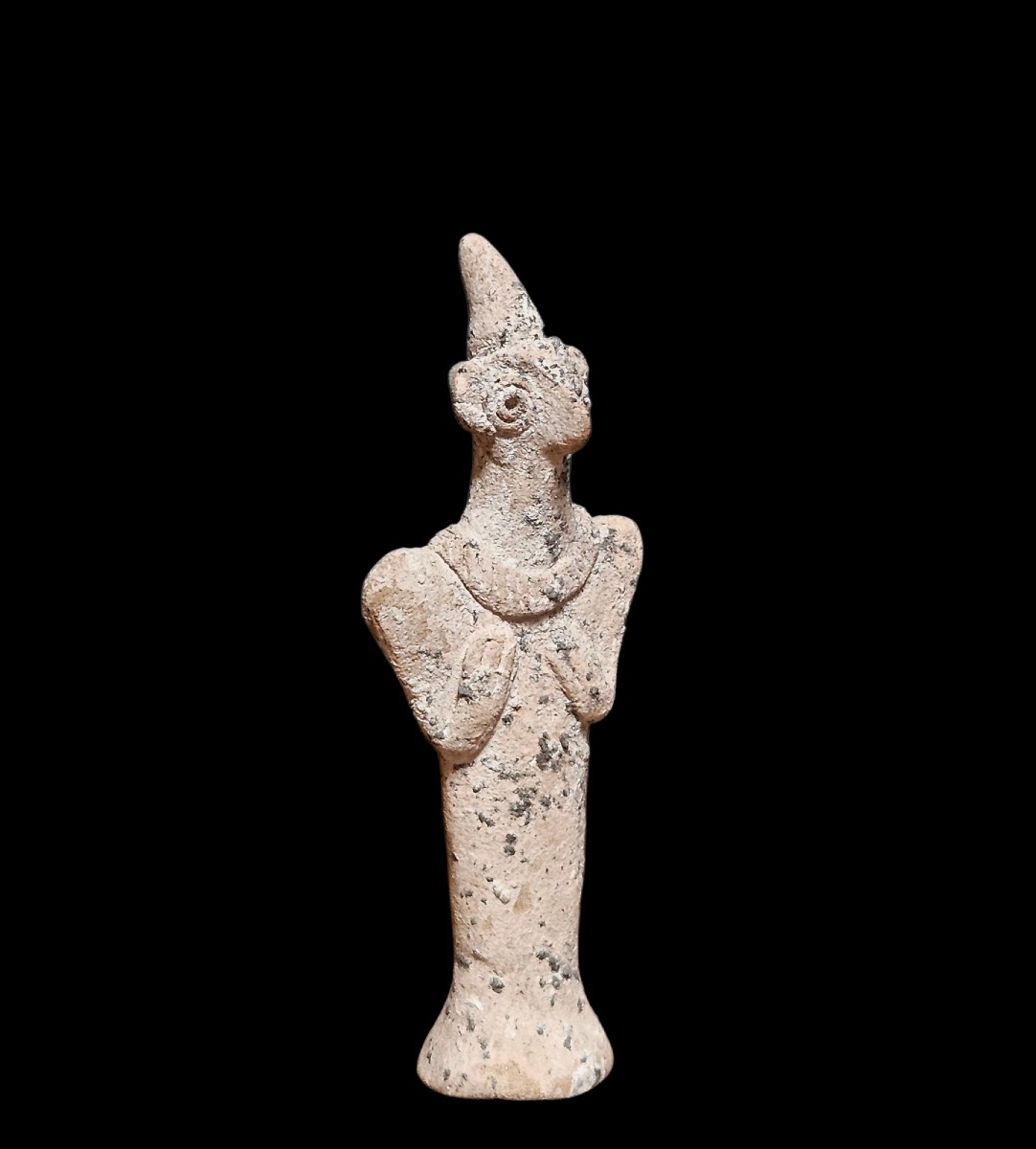 Stylized Female Idol, Syro-anatolian Tradition, 1st Millennium Bc-photo-2