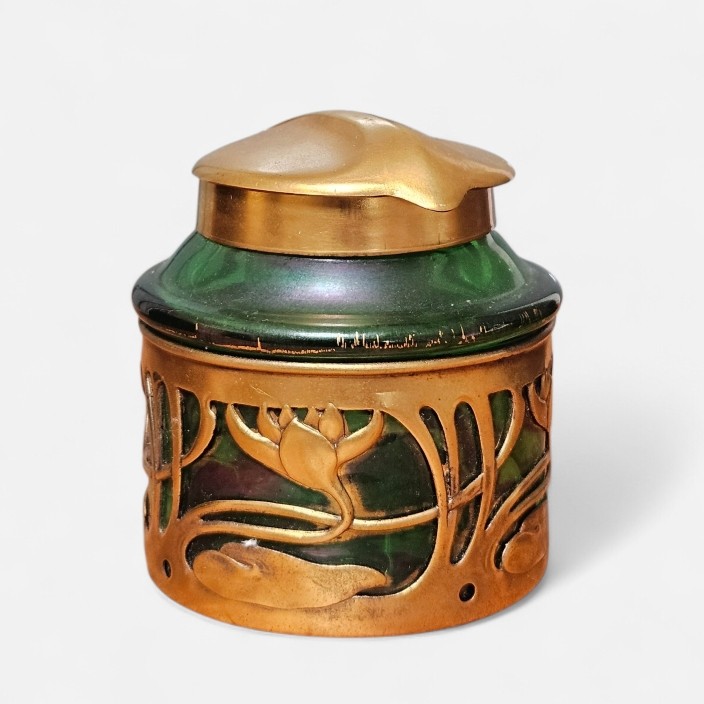 Art Nouveau Inkwell-photo-1
