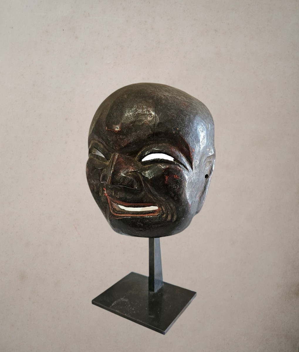 Nuo Theater Mask - Guizhou Province, Southwest China - 19th Century-photo-3