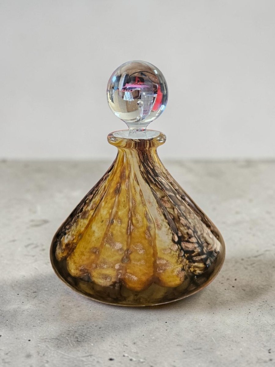 Perfume Bottle From The “special Flowers” Series By Timothy Harris For Isle Of Wight Studio Glass-photo-2