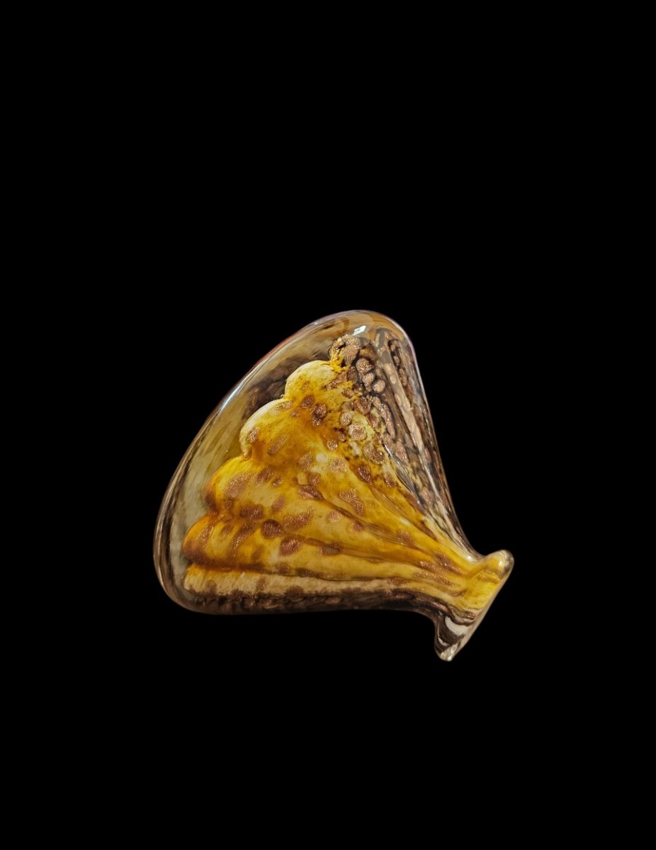 Perfume Bottle From The “special Flowers” Series By Timothy Harris For Isle Of Wight Studio Glass-photo-4