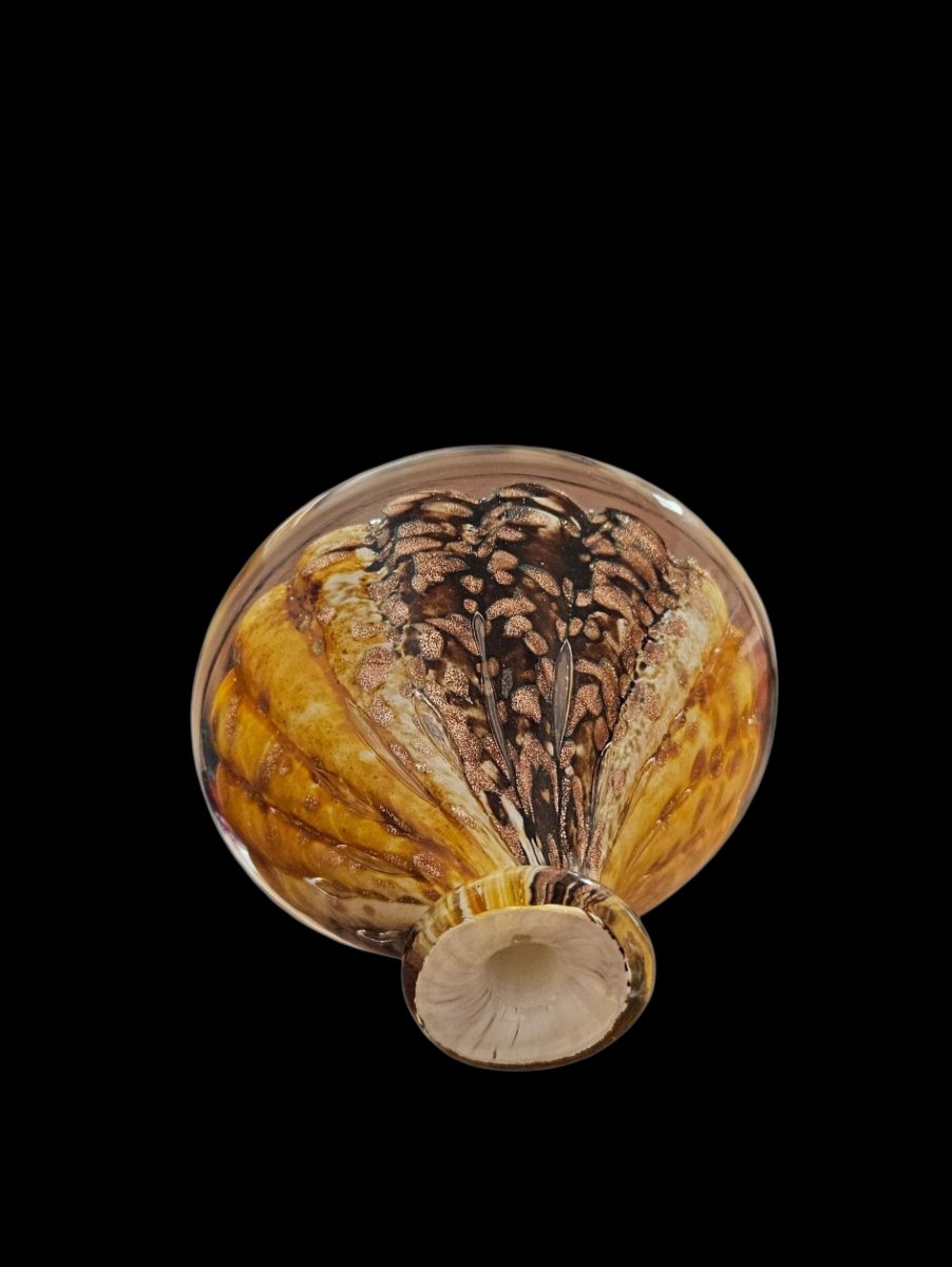 Perfume Bottle From The “special Flowers” Series By Timothy Harris For Isle Of Wight Studio Glass-photo-2