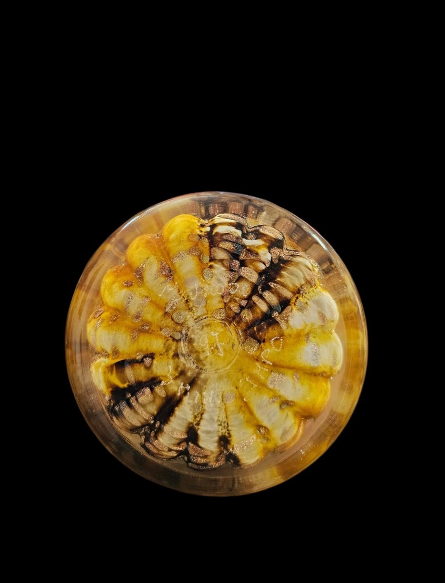 Perfume Bottle From The “special Flowers” Series By Timothy Harris For Isle Of Wight Studio Glass-photo-3