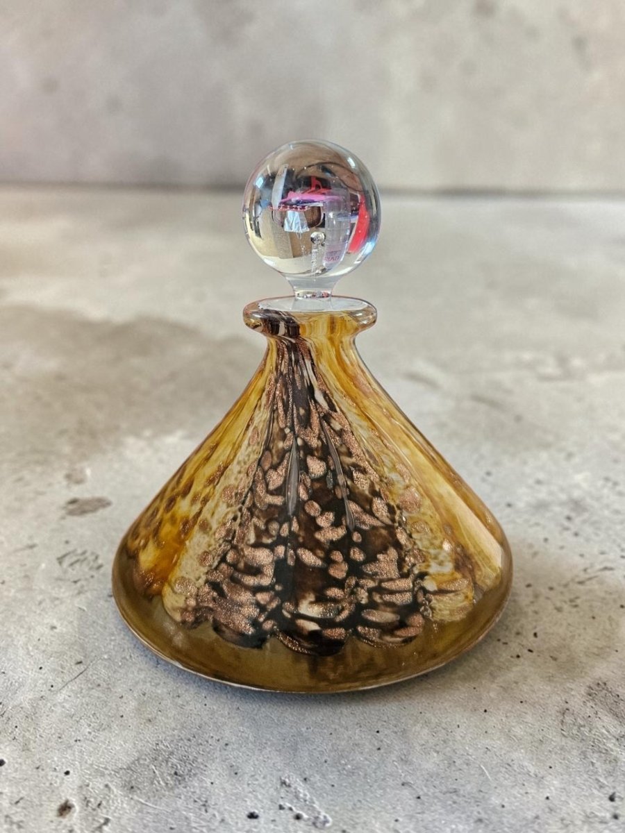 Perfume Bottle From The “special Flowers” Series By Timothy Harris For Isle Of Wight Studio Glass